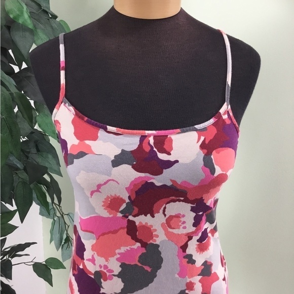 Loft for ANN Taylor  Medium multi colored adjustable strap cami - Picture 11 of 15